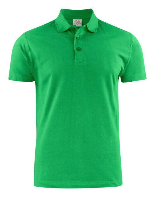 Printer Essentials PE2265016 Printer Mens Surf RSX Pique Polo - Fresh Green