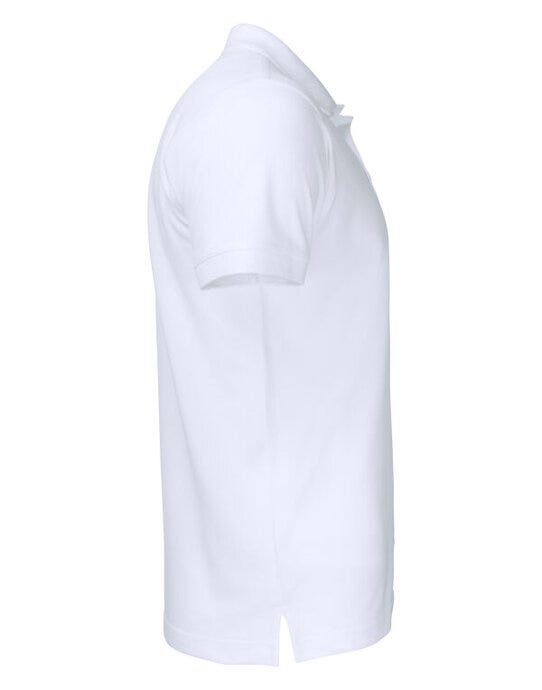 Printer Essentials PE2265019 Printer Mens Surf Pro RSX Pique Polo - White