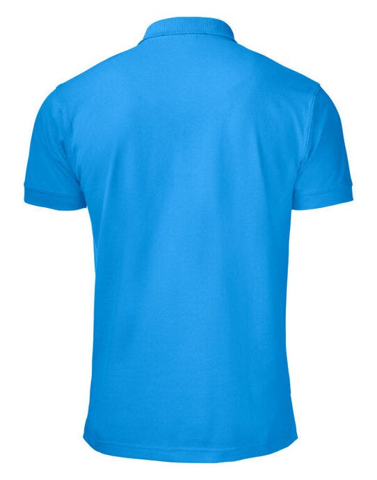 Printer Essentials PE2265019 Printer Mens Surf Pro RSX Pique Polo - Ocean Blue