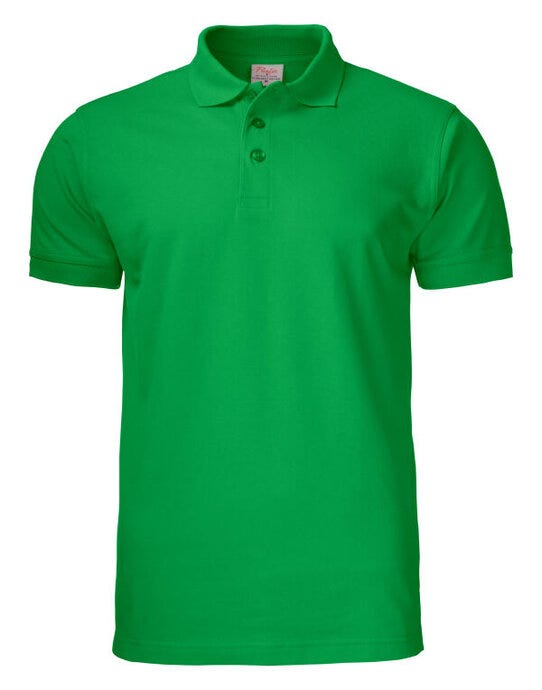 Printer Essentials PE2265019 Printer Mens Surf Pro RSX Pique Polo - Fresh Green