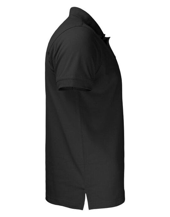 Printer Essentials PE2265019 Printer Mens Surf Pro RSX Pique Polo - Black