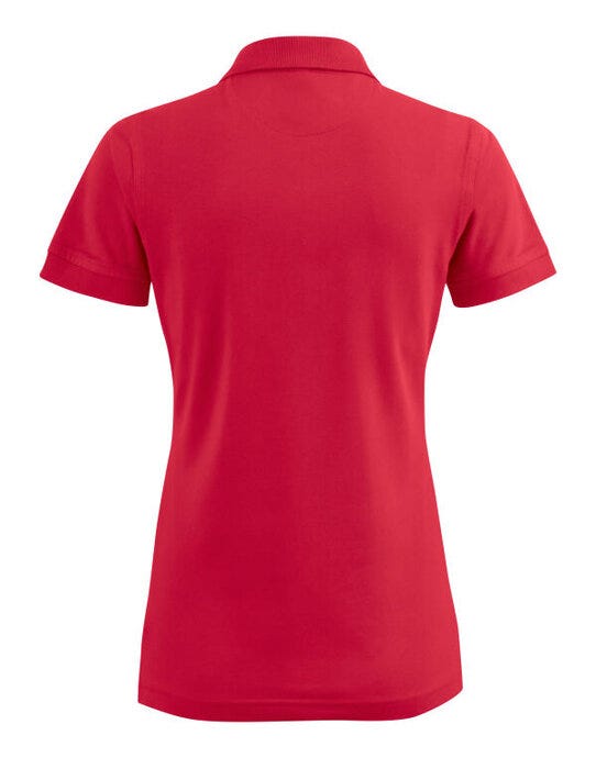 Printer Essentials PE2265021 Printer Ladies Surf Stretch Polo - Red