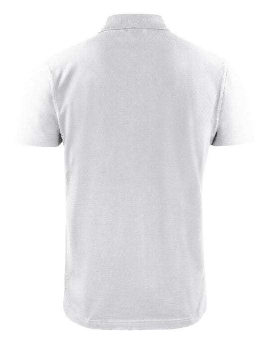 Printer Essentials PE2265022 Printer Mens Surf Light RSX Polo - White
