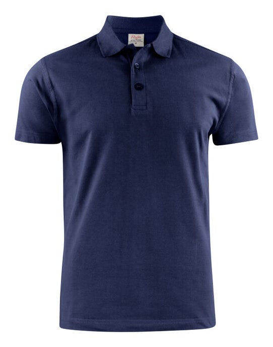 Printer Essentials PE2265022 Printer Mens Surf Light RSX Polo - Dark Navy
