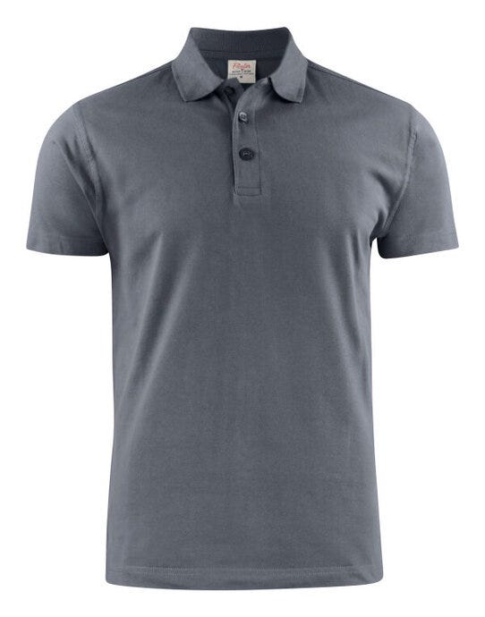Printer Essentials PE2265022 Printer Mens Surf Light RSX Polo - Steel Grey