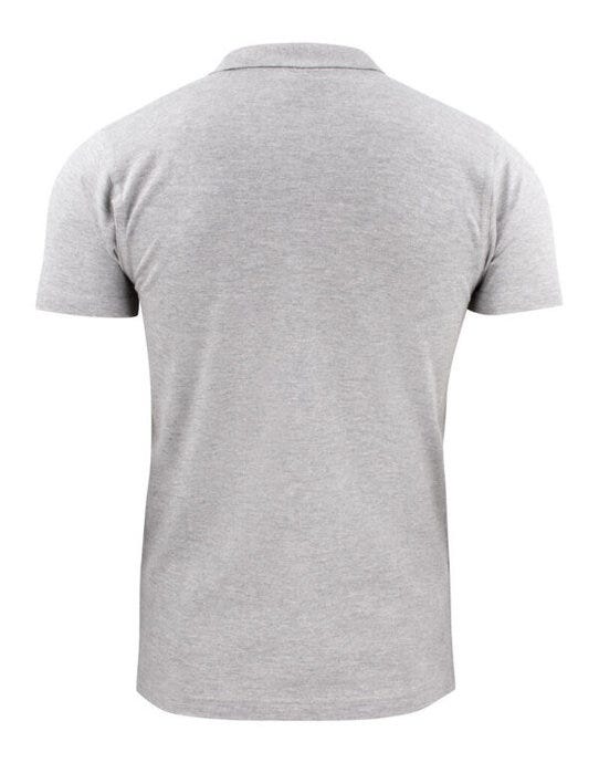 Printer Essentials PE2265022 Printer Mens Surf Light RSX Polo - Grey Melange