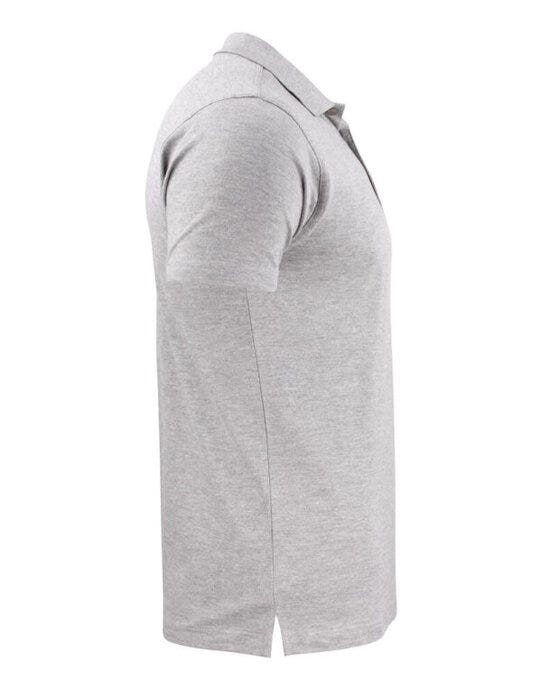Printer Essentials PE2265022 Printer Mens Surf Light RSX Polo - Grey Melange