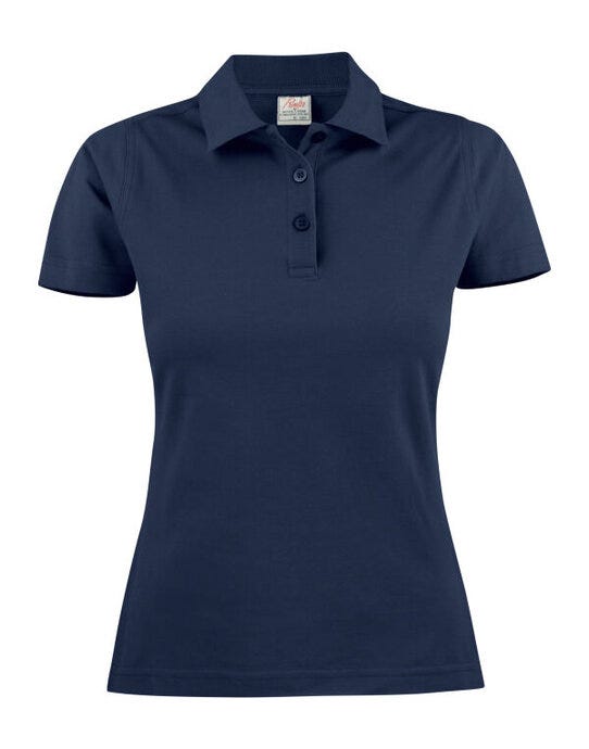 Printer Essentials PE2265023 Printer Ladies Surf Light Polo - Dark Navy