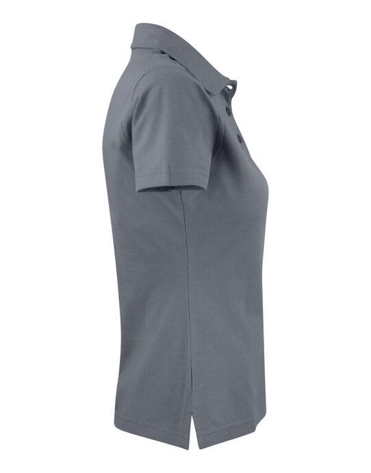 Printer Essentials PE2265023 Printer Ladies Surf Light Polo - Steel Grey