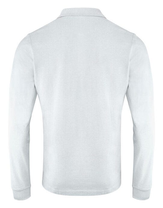Printer Essentials PE2265026 Printer Mens Surf Pro LS Polo - White