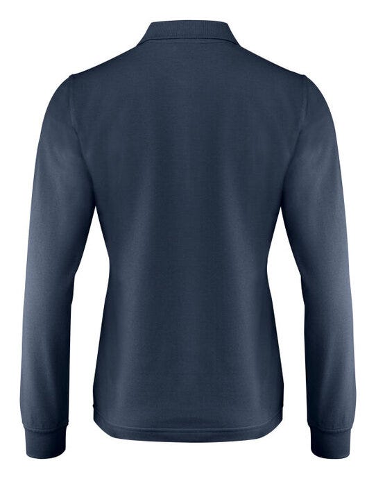 Printer Essentials PE2265027 Printer Ladies Surf Pro LS Polo - Navy