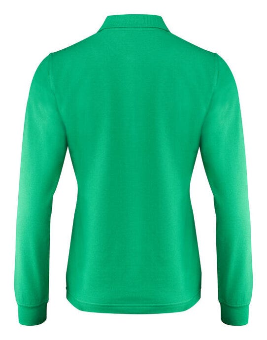 Printer Essentials PE2265027 Printer Ladies Surf Pro LS Polo - Fresh Green