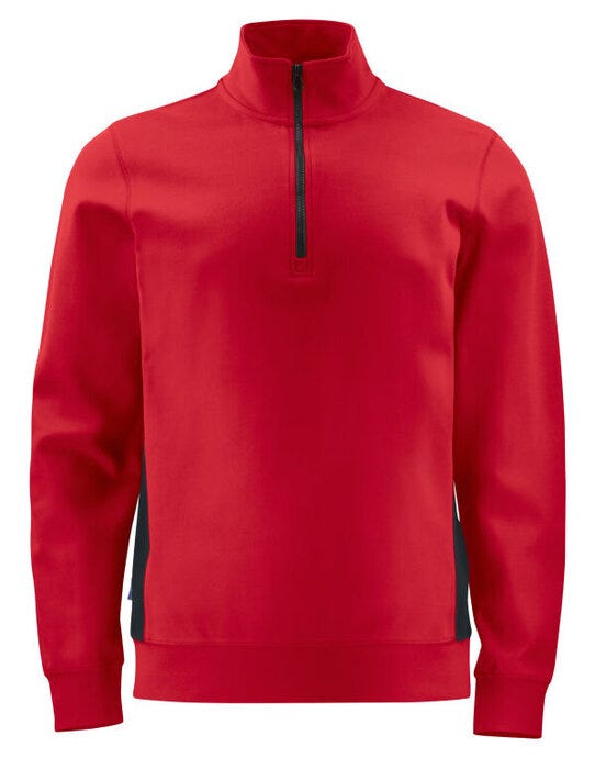 ProJob Workwear PJ642128 ProJob Prio 2128 1/2 Zip Sweatshirt - Red