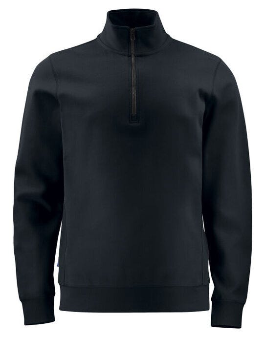 ProJob Workwear PJ642128 ProJob Prio 2128 1/2 Zip Sweatshirt - Black