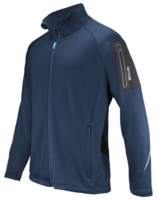 ProJob Workwear PJ643319 ProJob 3319 Microfleece Jacket - Navy