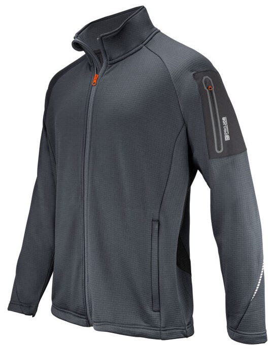 ProJob Workwear PJ643319 ProJob 3319 Microfleece Jacket - Grey