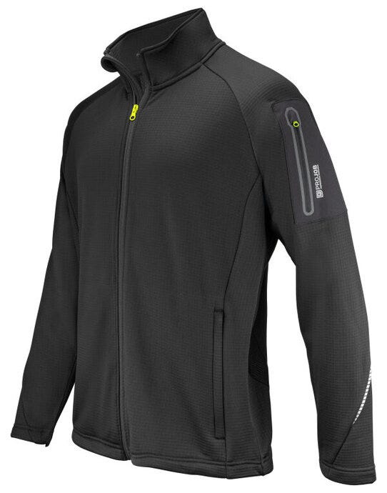 ProJob Workwear PJ643319 ProJob 3319 Microfleece Jacket - Black
