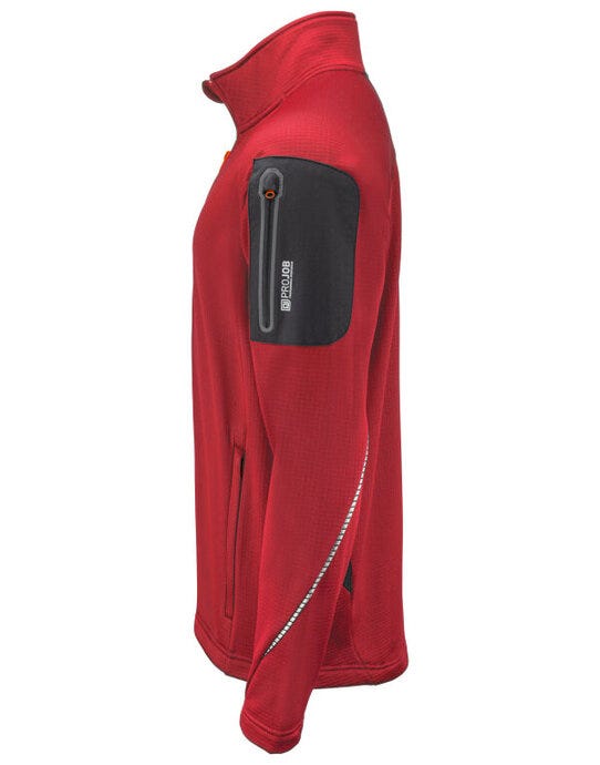 ProJob Workwear PJ643319 ProJob 3319 Microfleece Jacket - Red