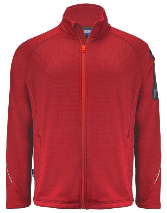 ProJob Workwear PJ643319 ProJob 3319 Microfleece Jacket - Red