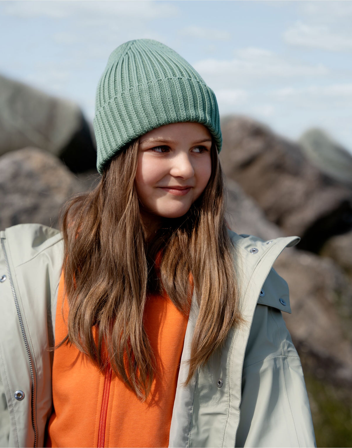 Product image of Beechfield B341B Organic Cotton Kids Beanie