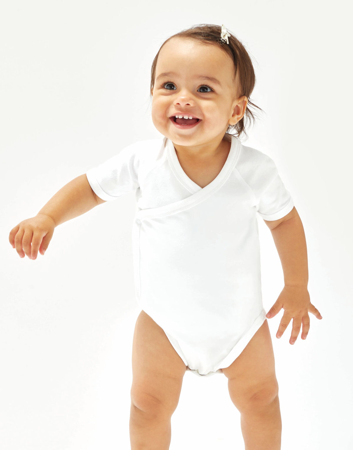 Product image of Babybugz BZ05TLC Baby Organic Kimono Bodysuit