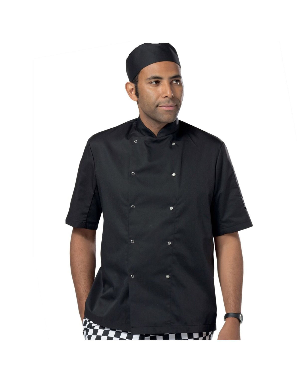 Dennys DD08CS Short Sleeve Chef's Jacket
