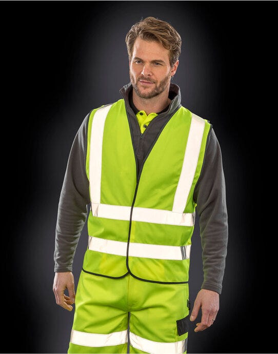 Result Safeguard R201X Safety Hi-Vis Vest