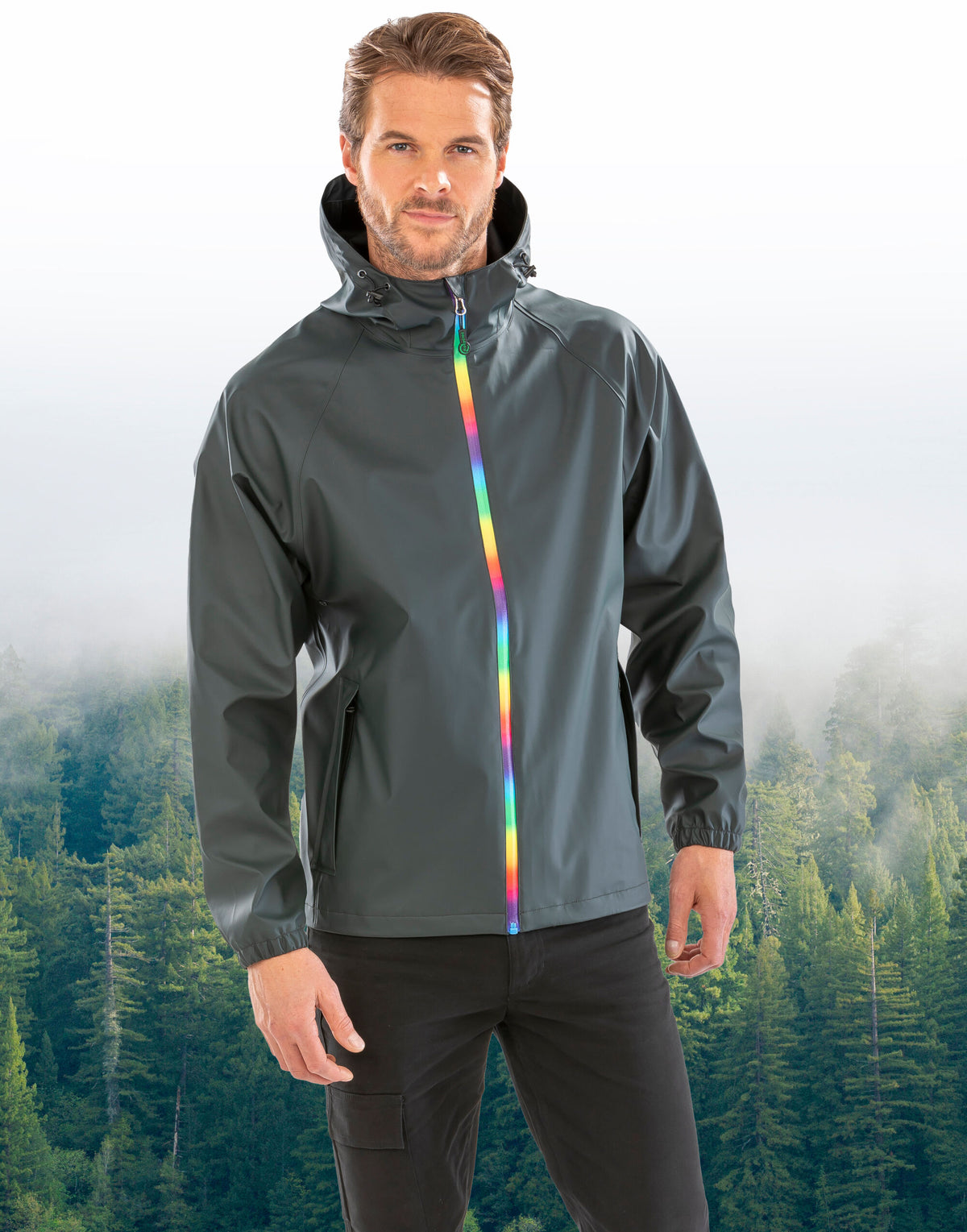 Result Recycled R908X Result Prism PU Waterproof Jacket