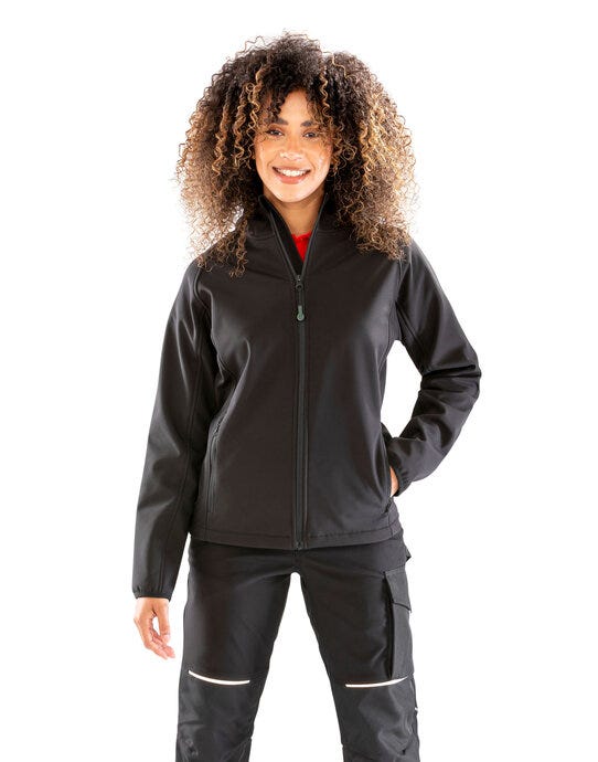 Result Recycled R911F Result Ladies Recycled P'able Hood Shell