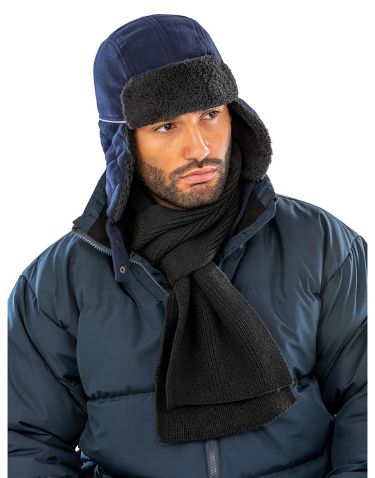 Result Winter Essentials RC032X Result Winter Ocean Trapper Hat