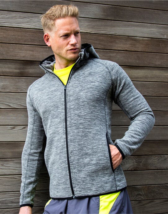 Spiro Fitness S245M Mens Microfleece Hoodie