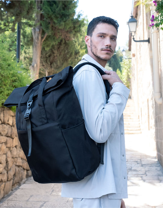 Shugon SH7255 Ruby Roll-Top Laptop Backpack