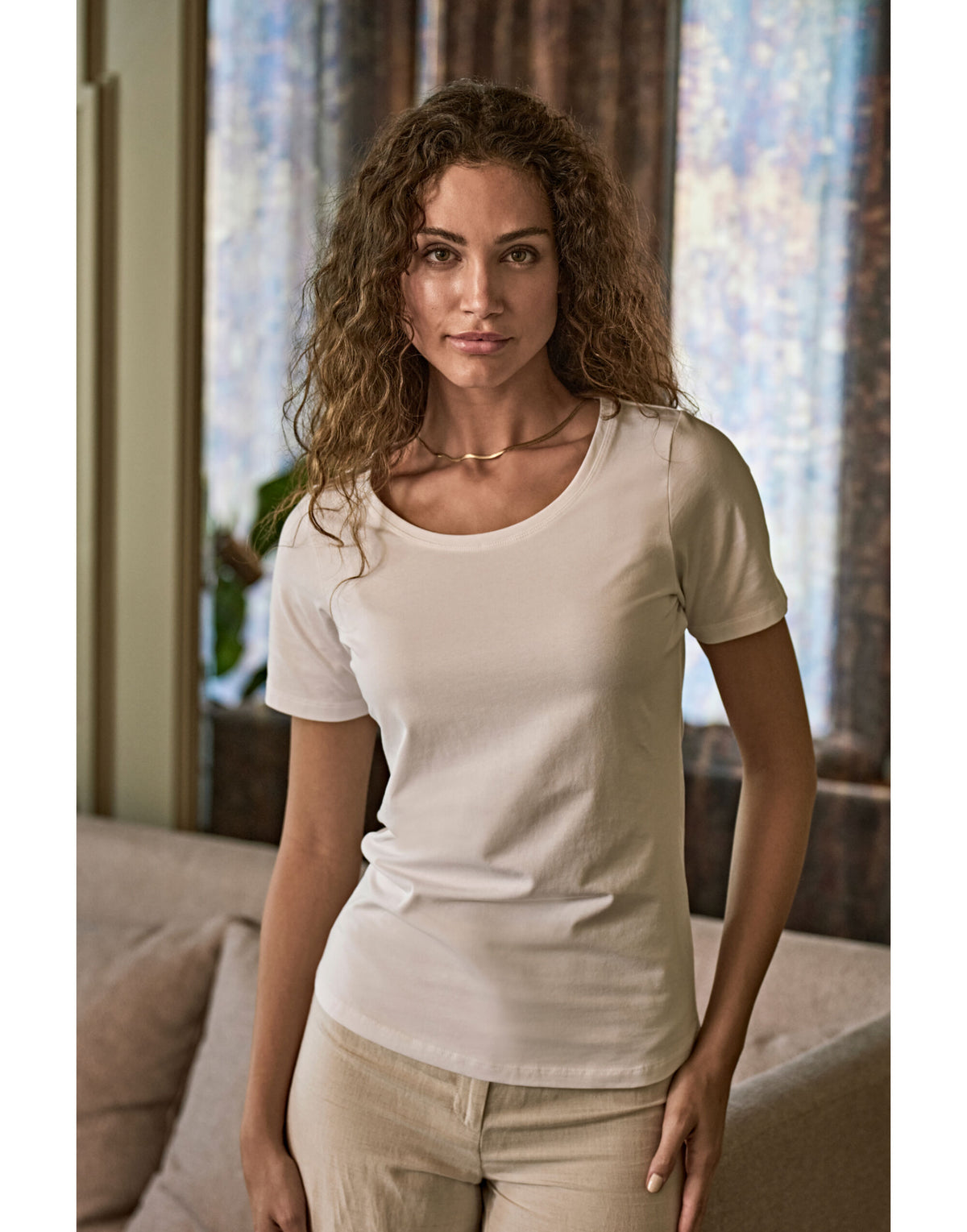 Tee Jays TJ450 Ladies Stretch Tee