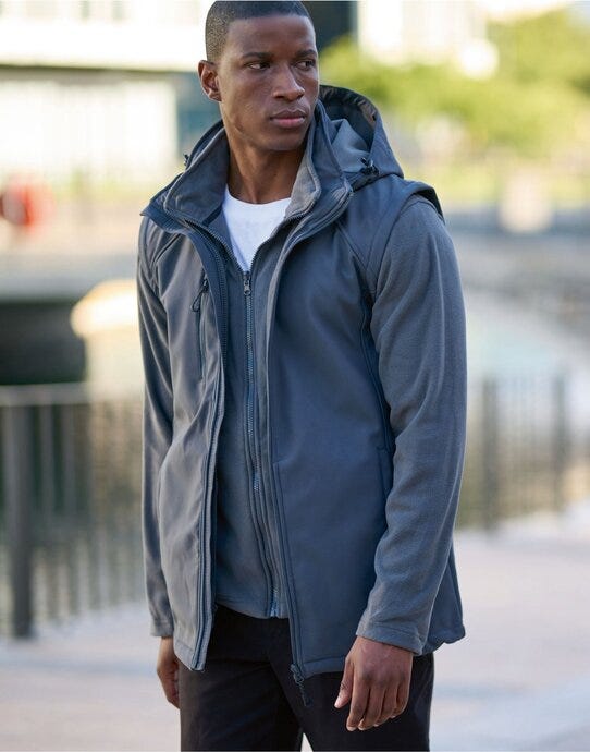 Regatta Professional TRA713 Regatta Mens Earsmus 4-In-1 Softshell