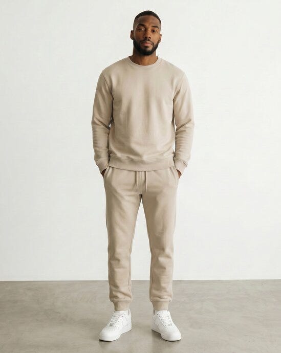 UCC Label Free Collection UCC362 Organic Jogger