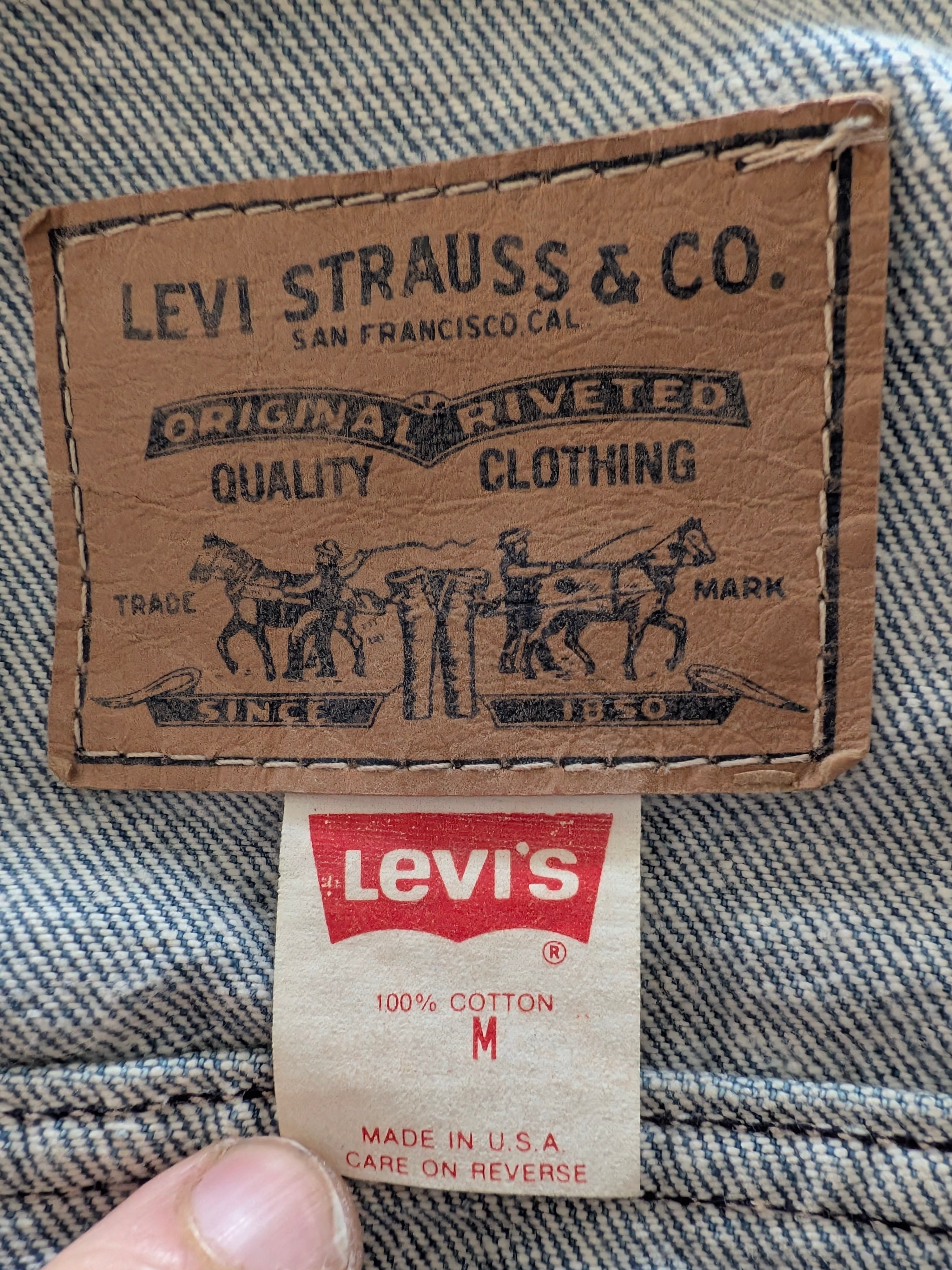 Levi’s Denim Jacket M USA Made Vintage Disney Totally Minnie - USASTARFASHION