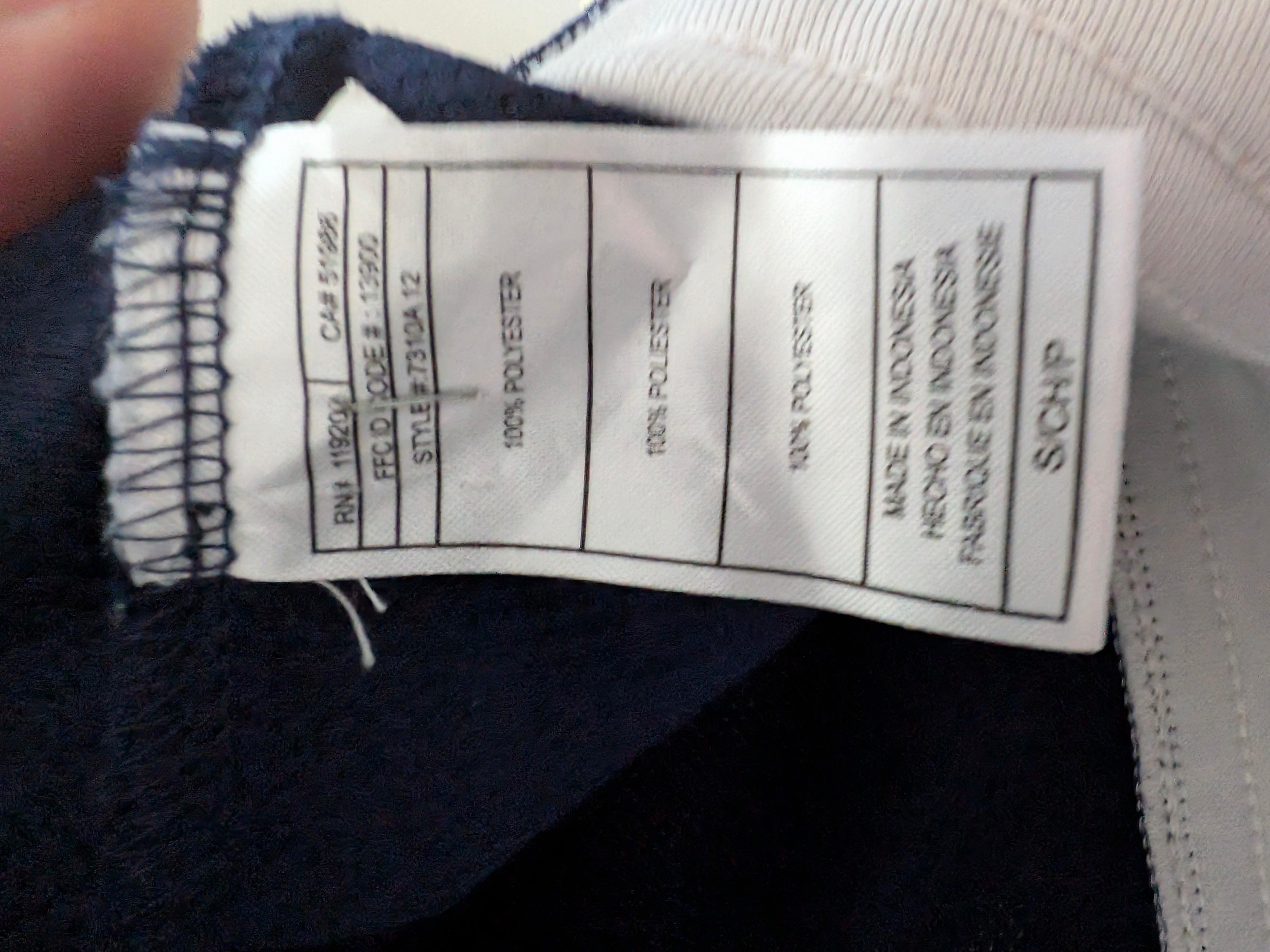 Reebok Notre Dame Ice Hockey Jersey — Navy/Gold — Size S/P - USASTARFASHION