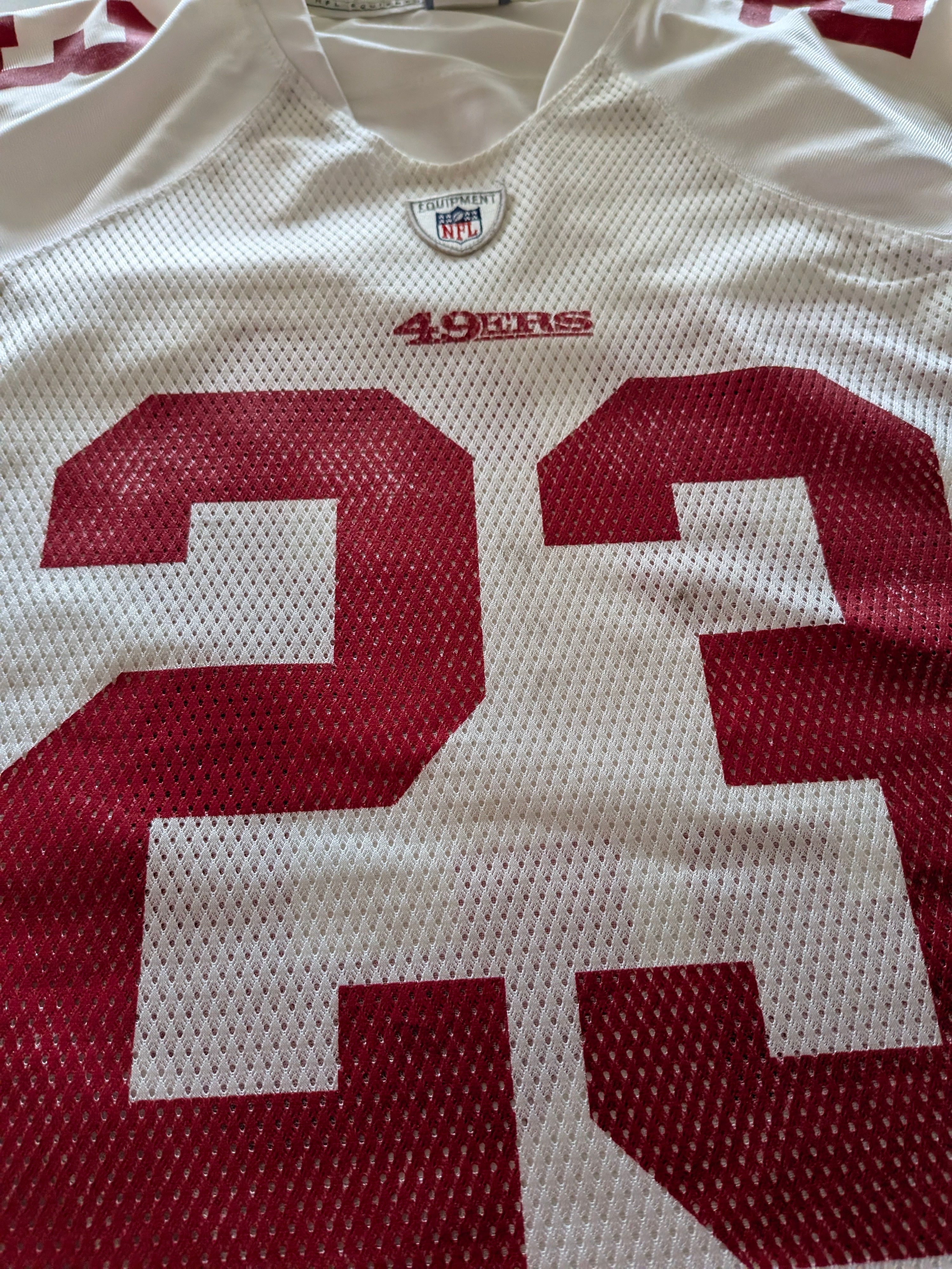Reebok NFL Equipment San Francisco 49ers #23 MAYS Jersey — Men’s M - USASTARFASHION