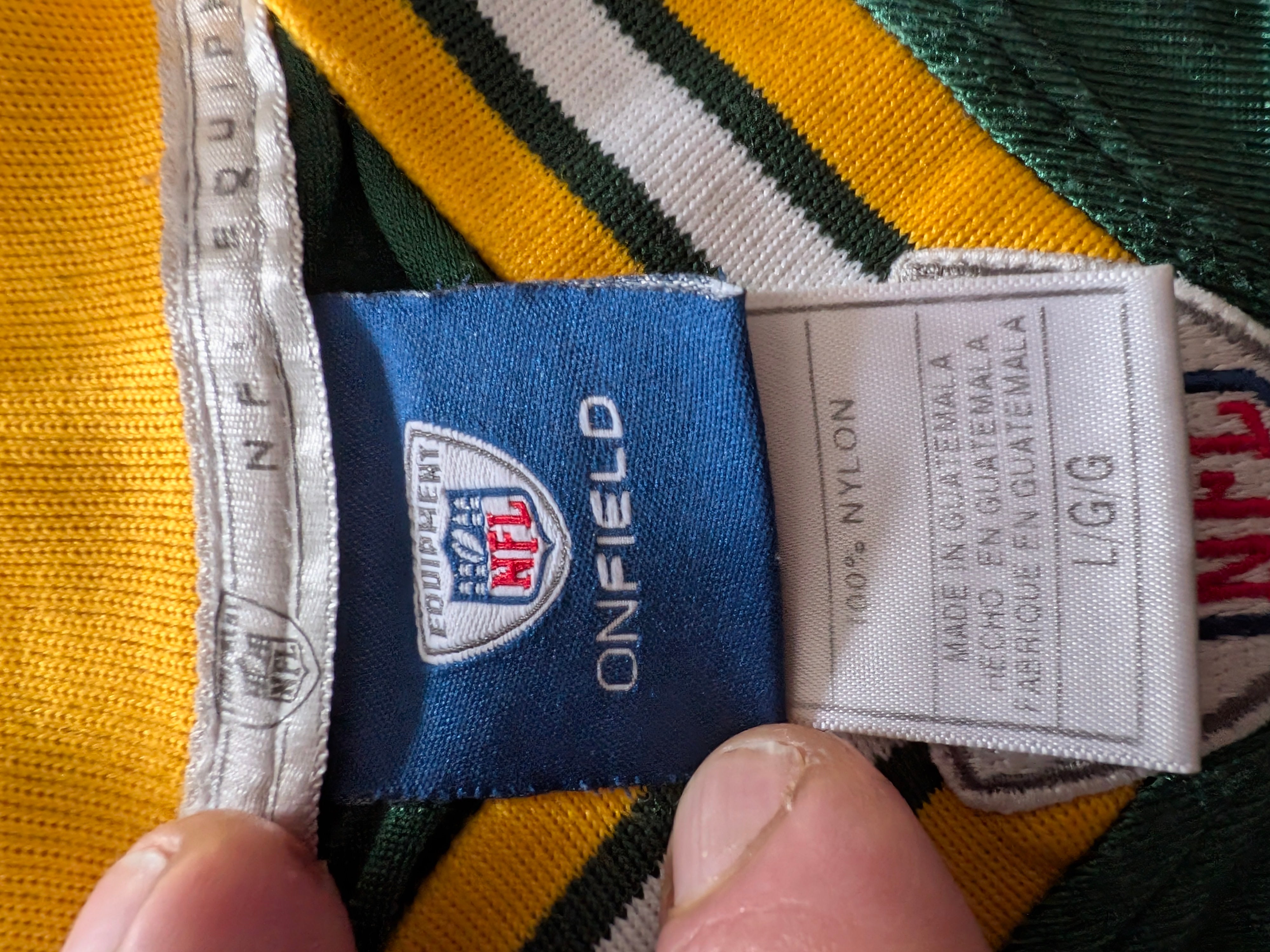 Reebok NFL Equipment – Green Bay Packers Aaron Rodgers #12 Jersey (SB XLV Patch) - USASTARFASHION