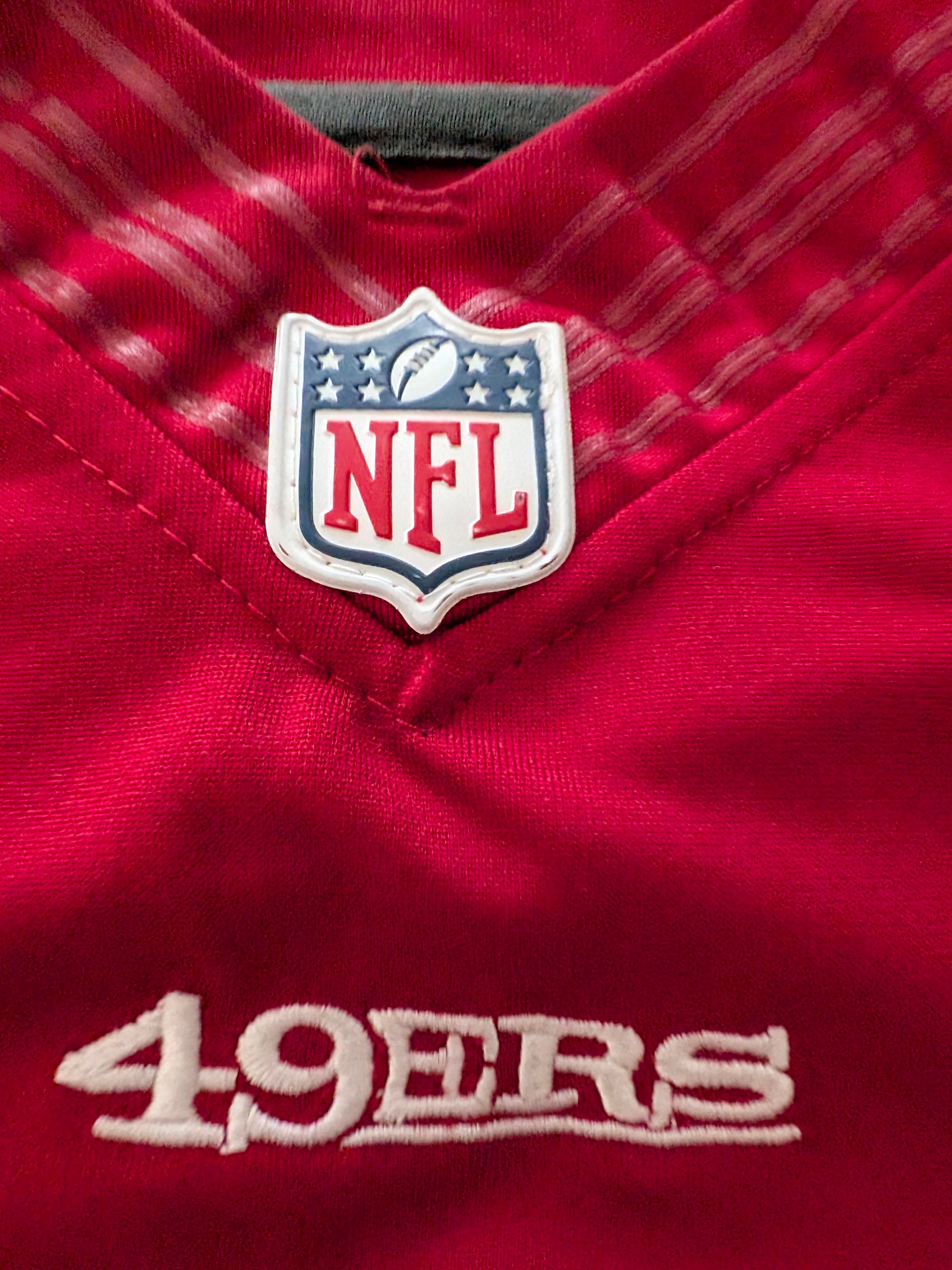 Nike On Field San Francisco 49ers #85 Jersey — Red — Size L - USASTARFASHION