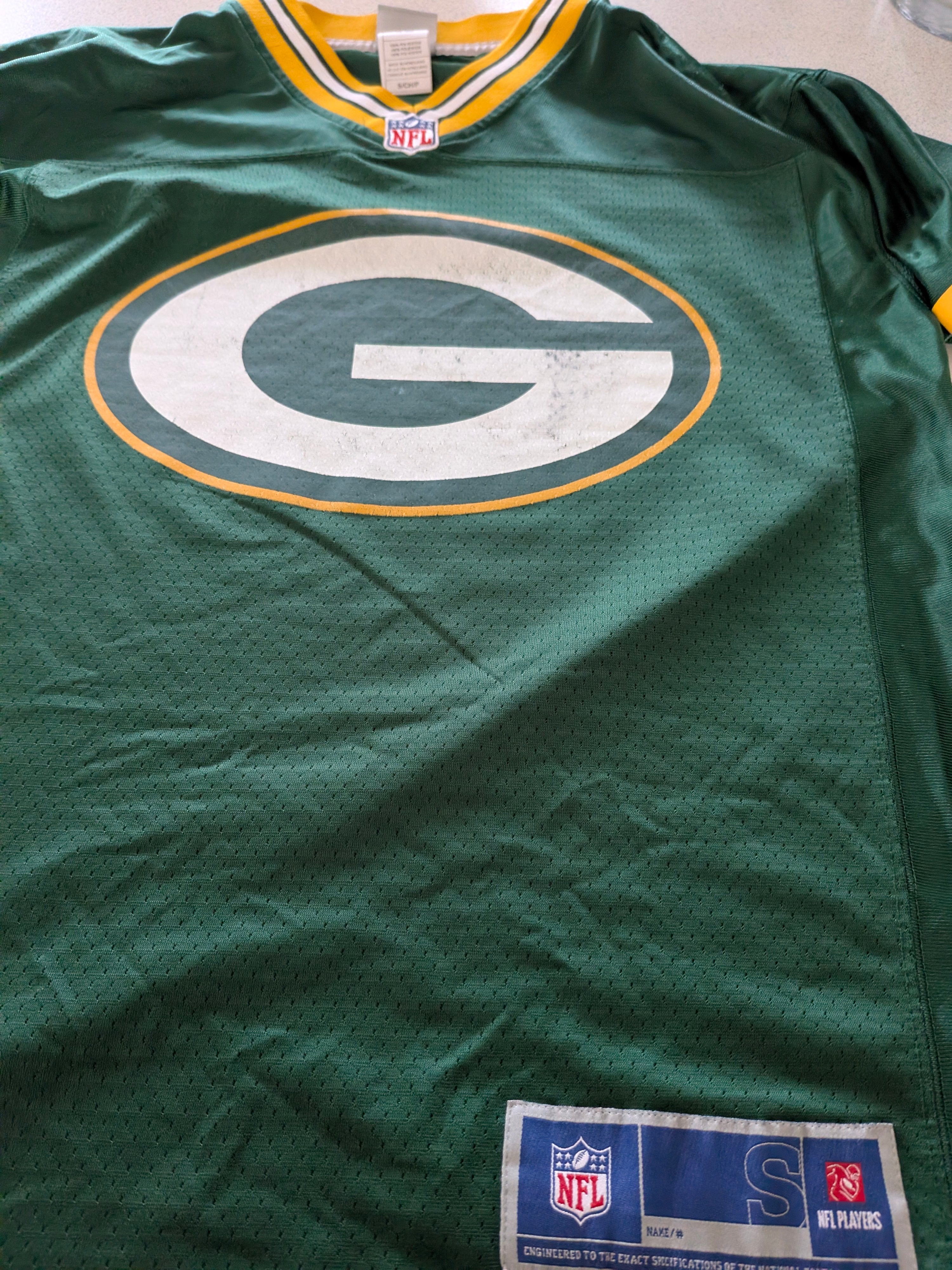 Green Bay Packers NFL Pro Line Jersey sz S - USASTARFASHION
