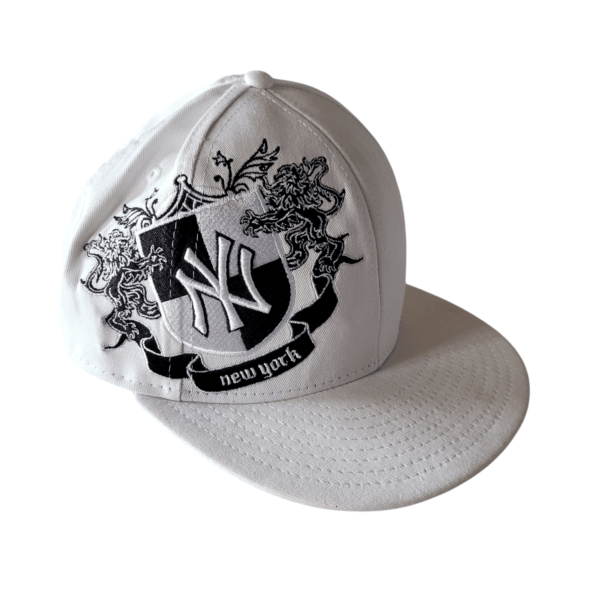 Vintage New York Yankees New Era Fitted Cap - 7 1/2 - USASTARFASHION