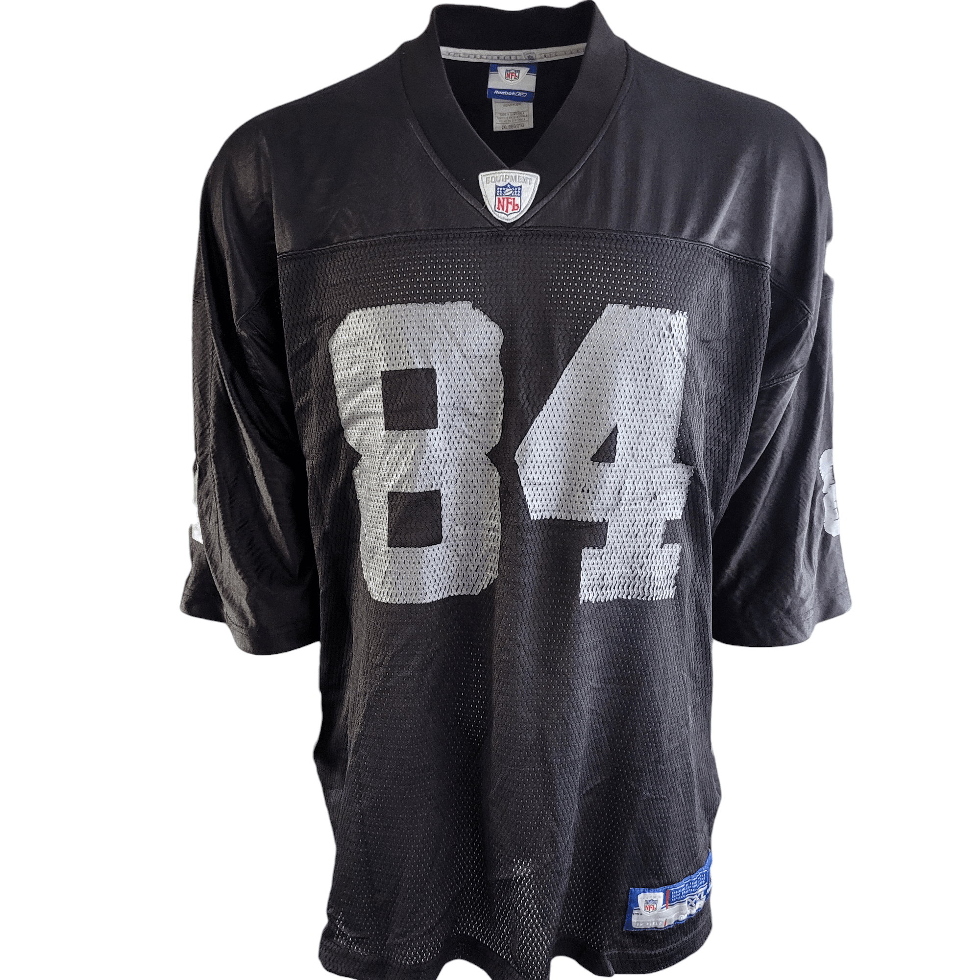 Reebok Oakland Raiders Jerry Porter 84 Jersey - Size 2XL - USASTARFASHION