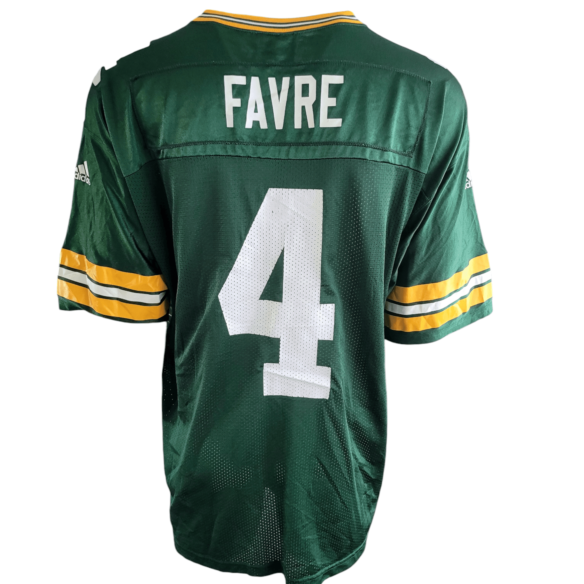 Adidas Green Bay Packers Brett Favre 4 Jersey - Size XXL - USASTARFASHION
