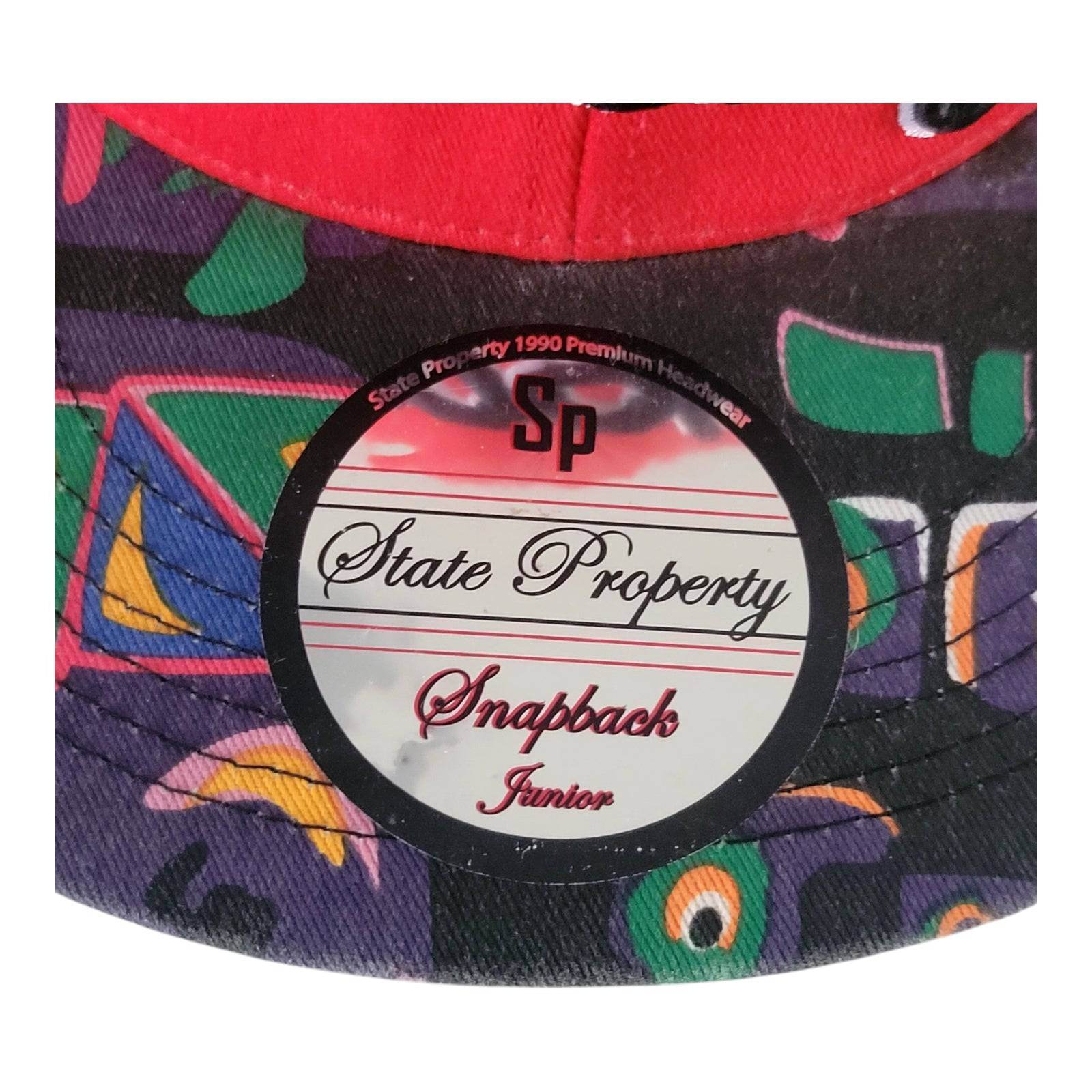 Brooklyn State Property Vintage Snapback for Juniors - Adjustable Cotton Cap with Embroidery - USASTARFASHION