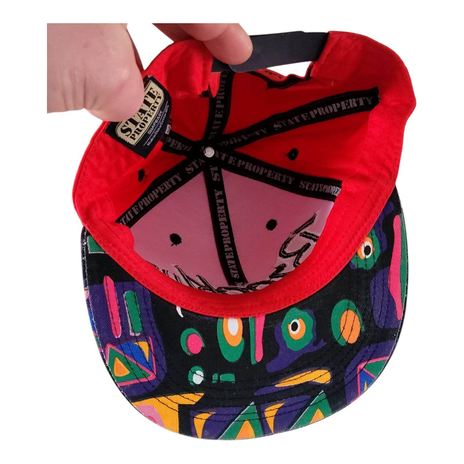 Brooklyn State Property Vintage Snapback for Juniors - Adjustable Cotton Cap with Embroidery - USASTARFASHION