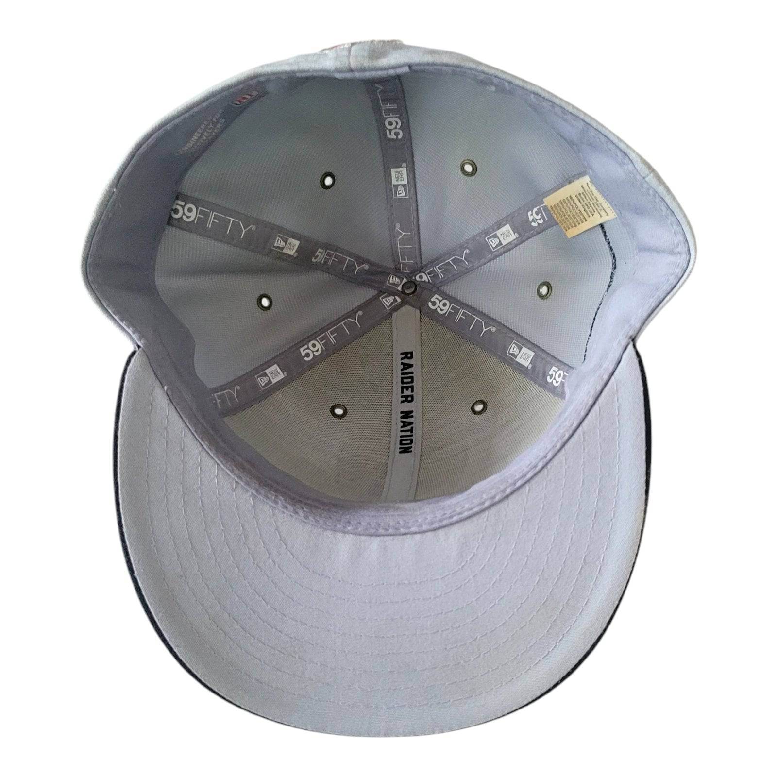 Las Vegas Raiders New Era 59FIFTY NFL Fitted Cap - USASTARFASHION