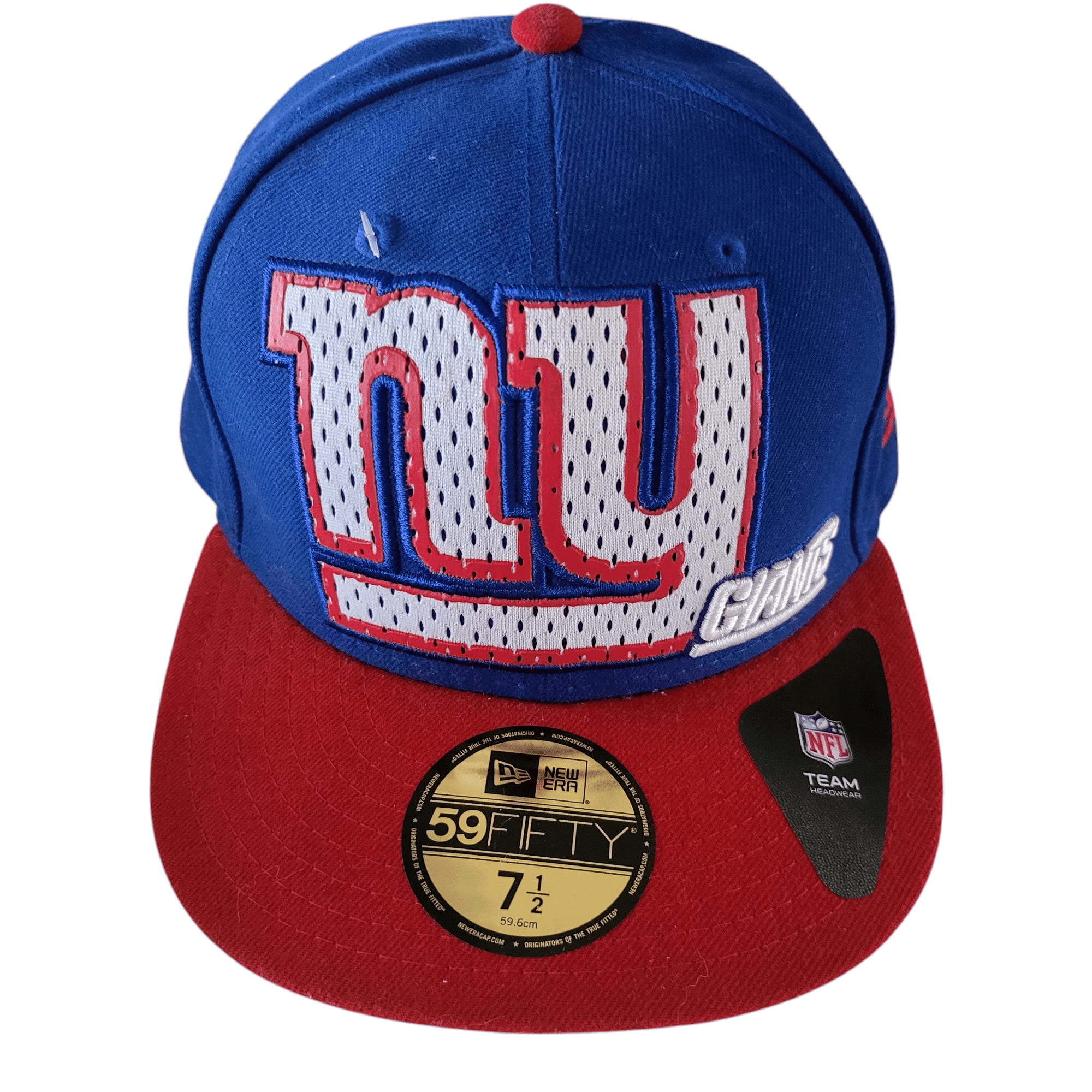 Vintage New York Giants New Era 59FIFTY Cap 7 1/2 (59.6 cm) - USASTARFASHION