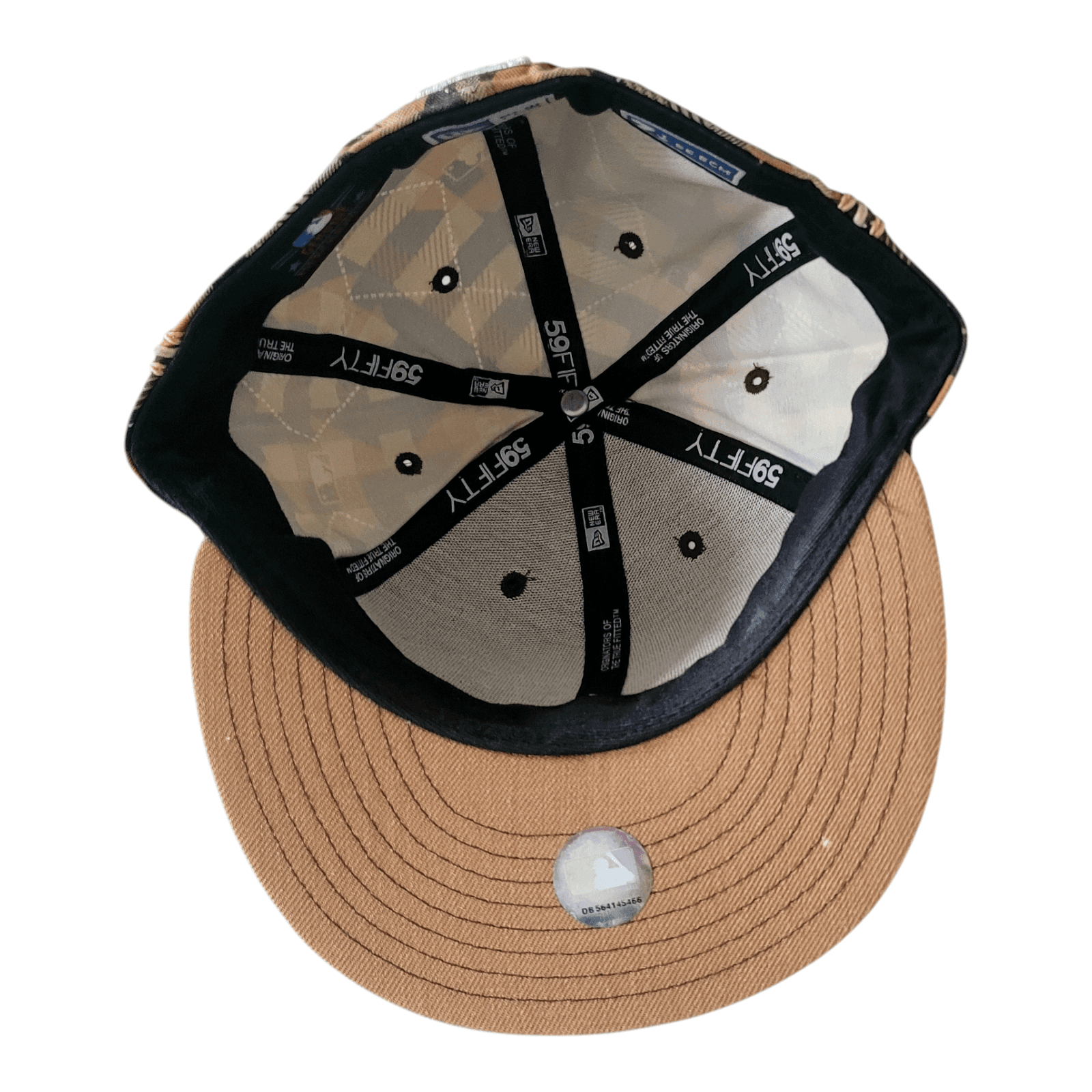 Atlanta Braves New Era Geometric 59FIFTY Cap 7 3/8 - USASTARFASHION