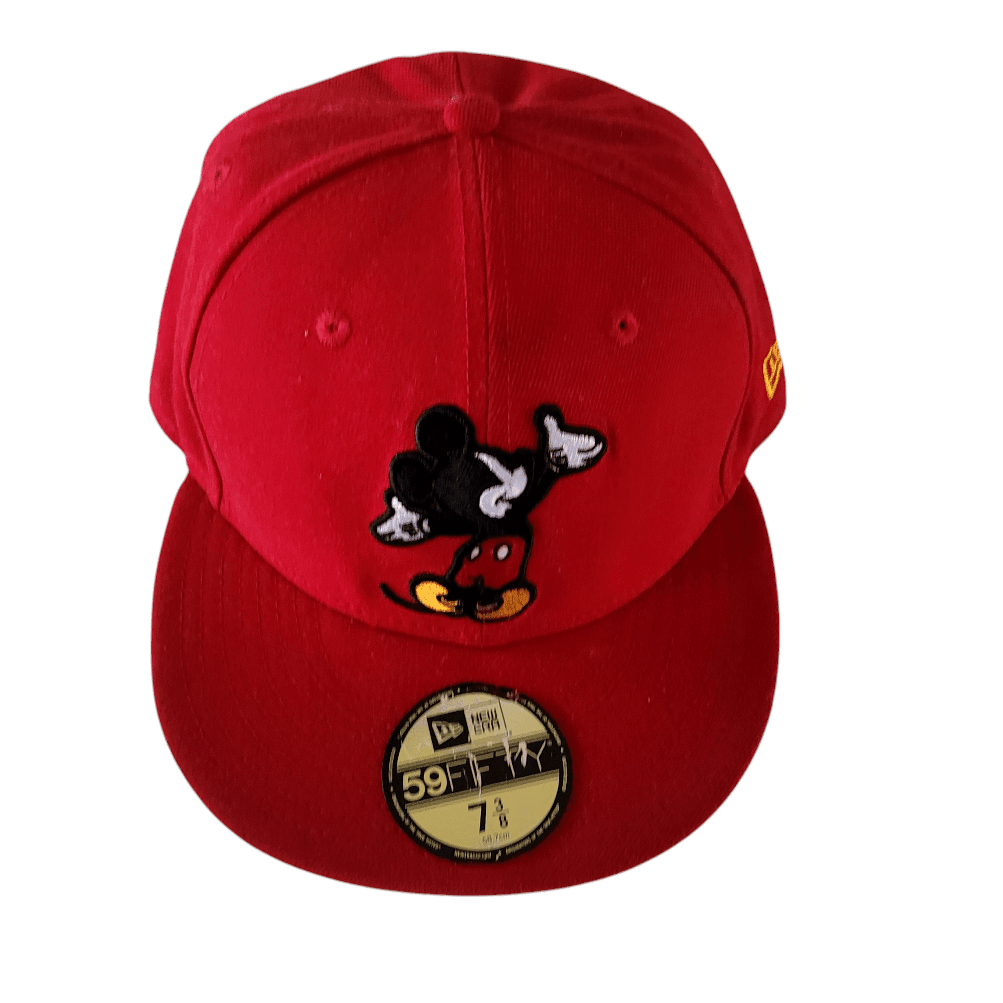 Disney New Era Mickey Mouse 59FIFTY Red Cap 7 3/8 (58.7 cm) - USASTARFASHION